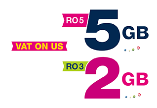 5GB Plan is BACK for only  RO 5 