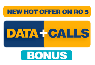 ENJOY MORE DATA 
AND MINUTES WITH RO 5 PLANS

