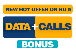 ENJOY MORE DATA 
AND MINUTES WITH RO 5 PLANS

